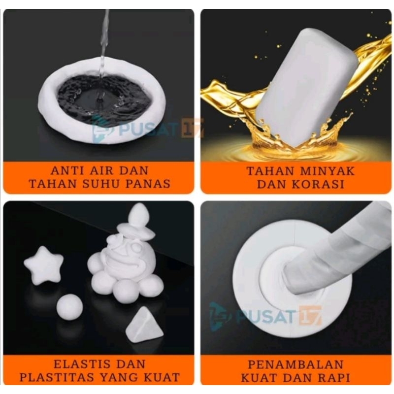 Dempul Instant penambal lubang Sealant Penambal Repair dinding tembok