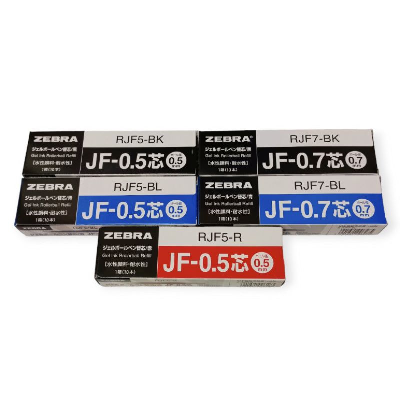 

REFILL ISI SARASA ZEBRA JF-0.5/0.7 (1PAK/10PCS)