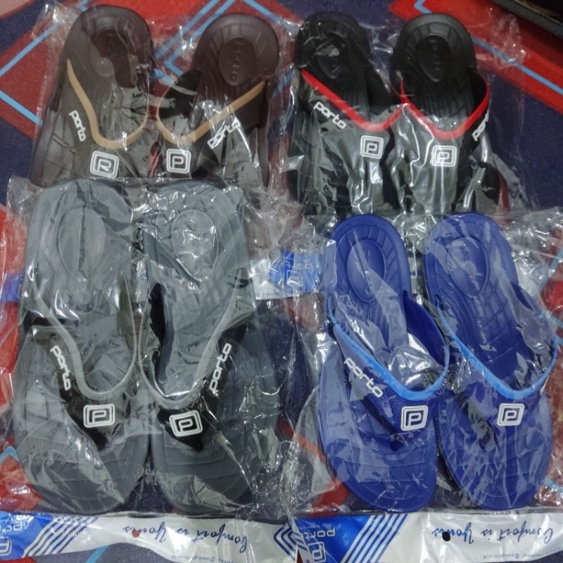 Sandal PORTO terbaru Sandal Pria Porto Sendal Jepit Pria Berkualitas - MUURAH AWET