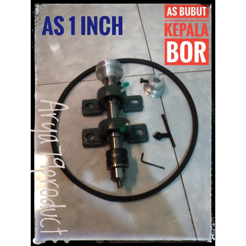 As mesin bubut kayu utama kepala bor 13 ml