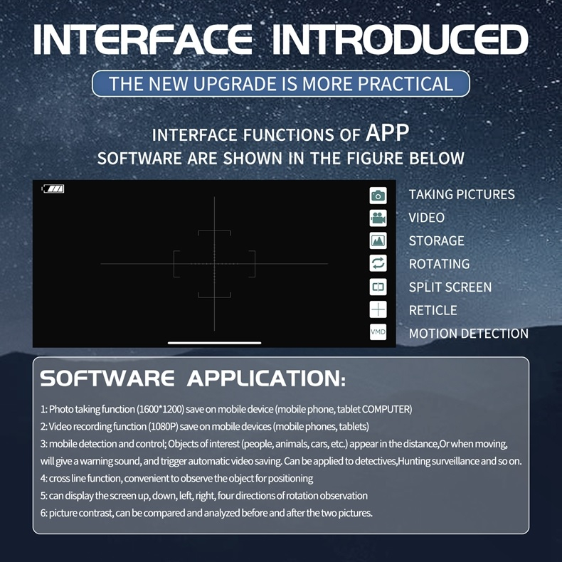 WiFi Digital Telescope 70X - Teleskop Monokuler Zoom 70x FREE TRIPOD