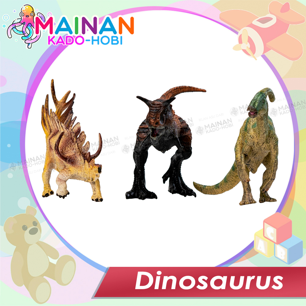 HADIAH ULANG TAHUN MAINAN ANAK MINIATUR ACTION FIGURE KARAKTER ANIMAL DINOSAURUS TYREX