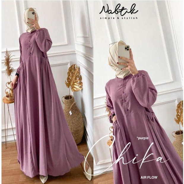 JUMBO LD 120 CIKA DRESS MAXY CRINGKEL AIRFLOW