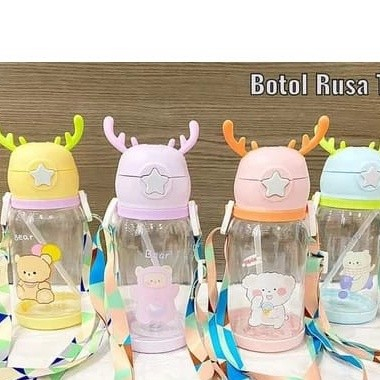 BELLA - BOTOL MINUM ANAK BINTANG TANDUK RUSA UKURAN 650 - 700 ML