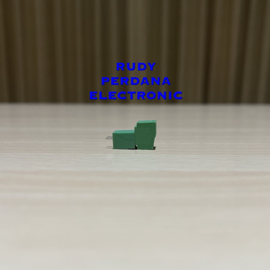 TERMINAL BLOCK SIKU L LURUS HIJAU KF2EDGV-Y 2EDG 3.81MM 2P 2 PIN KAKI
