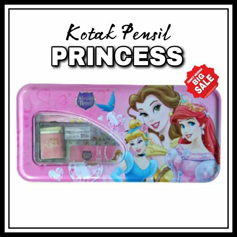 

(SALE) KOTAK PENSIL STATIONERY SET LENGKAP PRINCESS