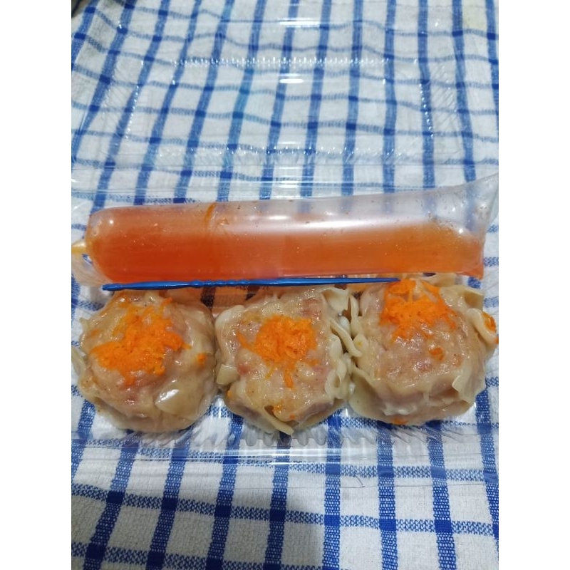 

Siomay Dimsum Ayam Produksi Rumahan 1pack isi 3pcs Khusus Instant & Sameday