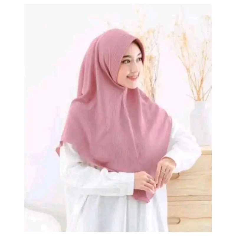 HIJAB BERGO PET CRINKLE AIRFLOW/BERGO SIMPLE PET CRINKLE PREMIUM