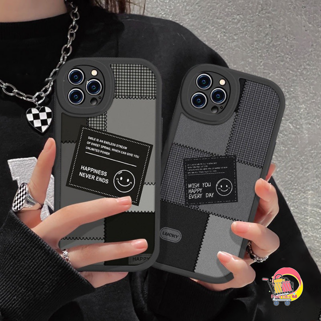 SS818 SOFTCASE SILIKON CASING CUTE SMILE FOR OPPO A5 A9 2020 A52 A92 A54 A55 A71 A74 A95 A83 A96 4G 