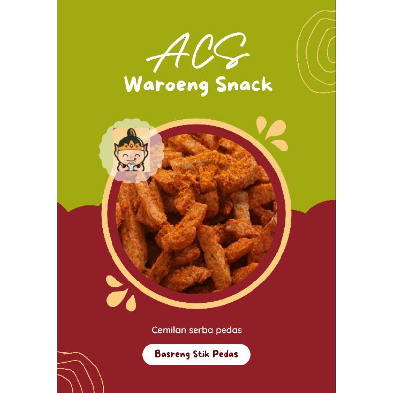 

Basreng stik pedas daun jeruk