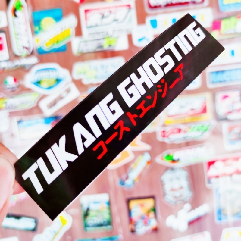 stiker tukang ghosting kotak