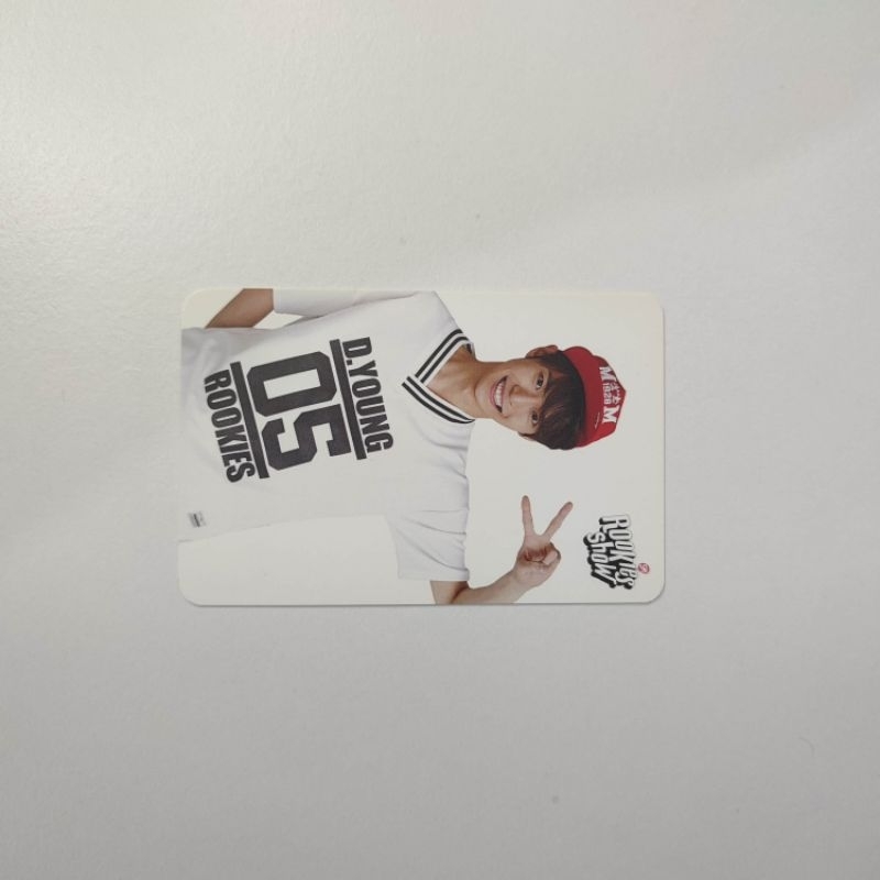 PHOTOCARD DOYOUNG NCT 127 SMROOKIES MATTE VER ROOKIES PC POCA