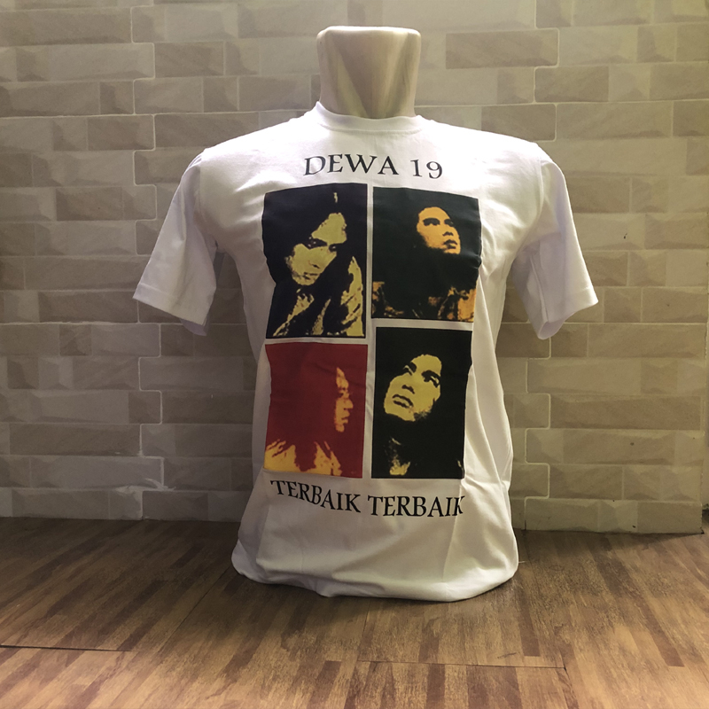 Kaos Dewa 19 Terbaik Terbaik Tshirt 100% Cotton