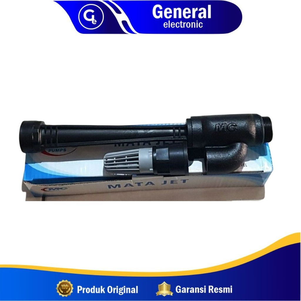 Mata Jet Panjang Merk MC PUMP / Ejector Pompa Air Include foot klep