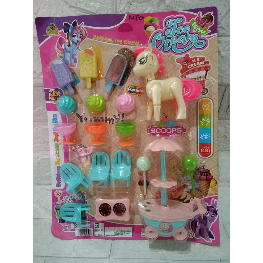 Mainan Ice Cream Dan Berobak Lengkap