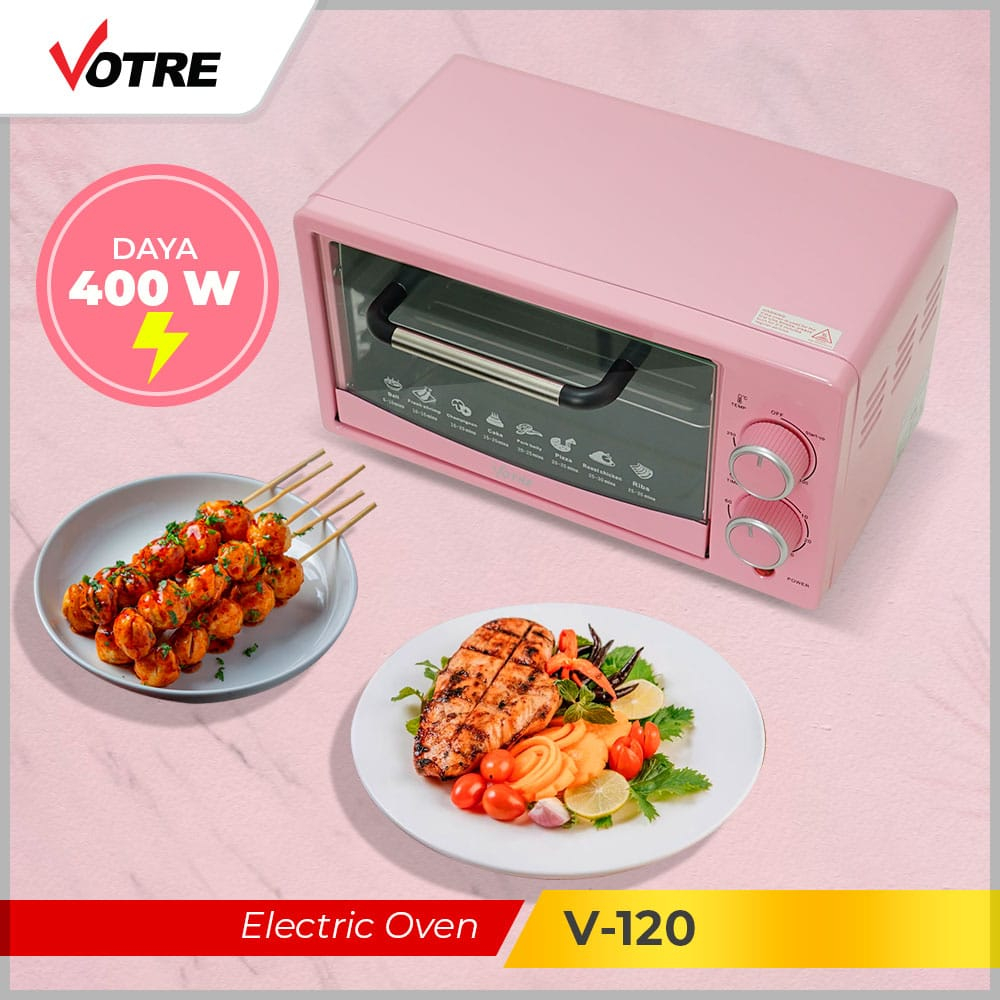 [READY] Oven Elektrik  Votre  V-120 Oven listrik kapasitas 12 liter