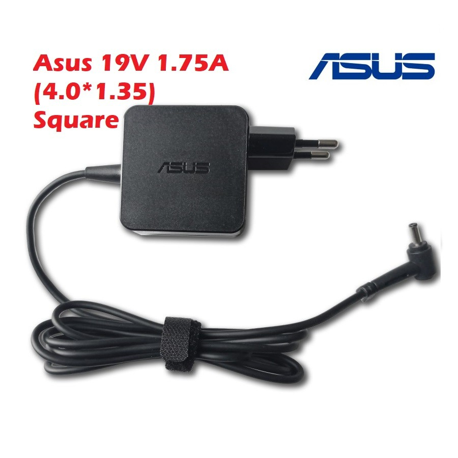 ORIGINAL ADAPTOR ASUS 19V 1.75A SQUARE (4.0*1.35MM) X200 X200M X200MA X200CA X441N X441NA X441NC X441SA X541SA X541SC E203M E203MA E203MAH X201 X202 X210