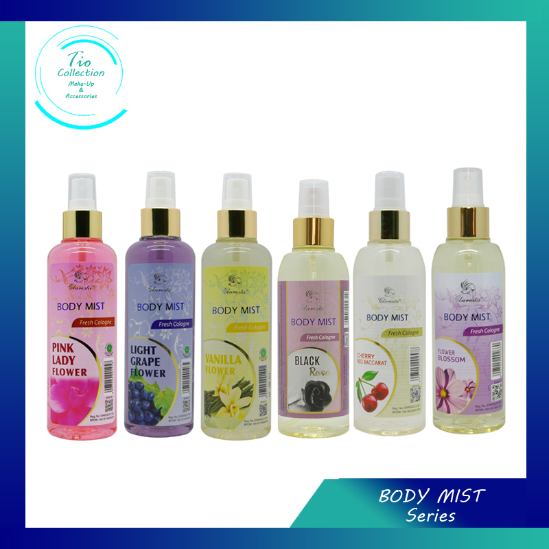 Claresta Body Mist Series