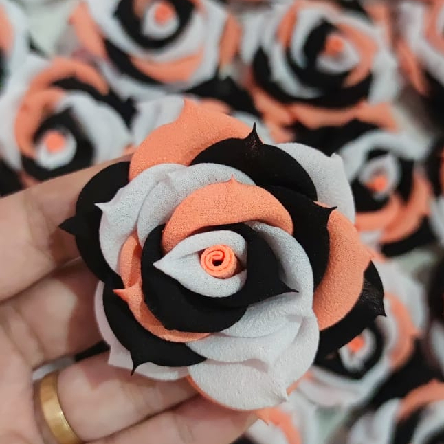 Bros Mawar Besar Motif Warna PKS