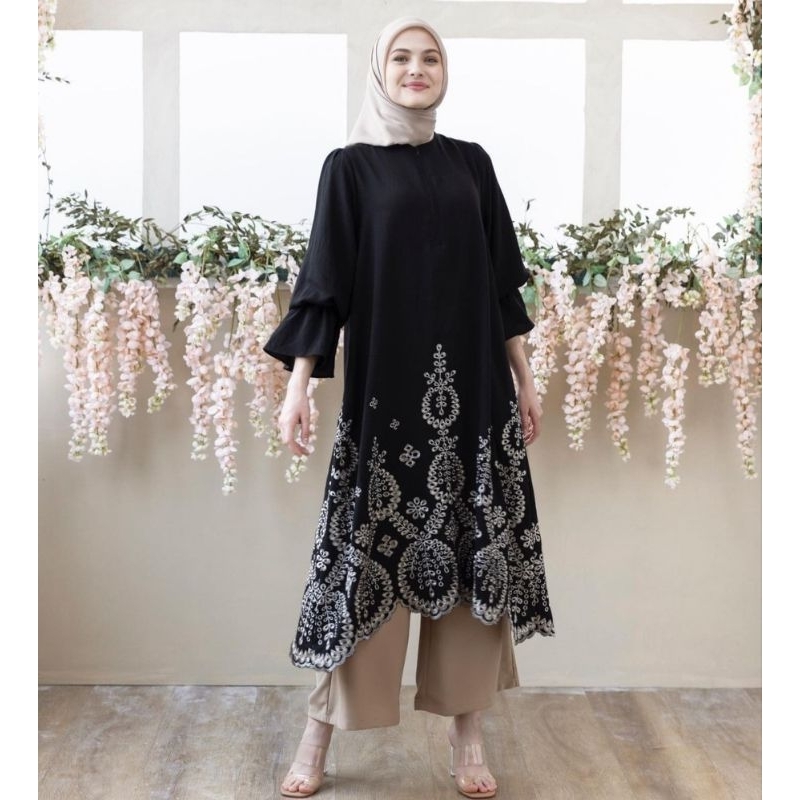 Savannah Tunik Black Colors Heaven Light NEW