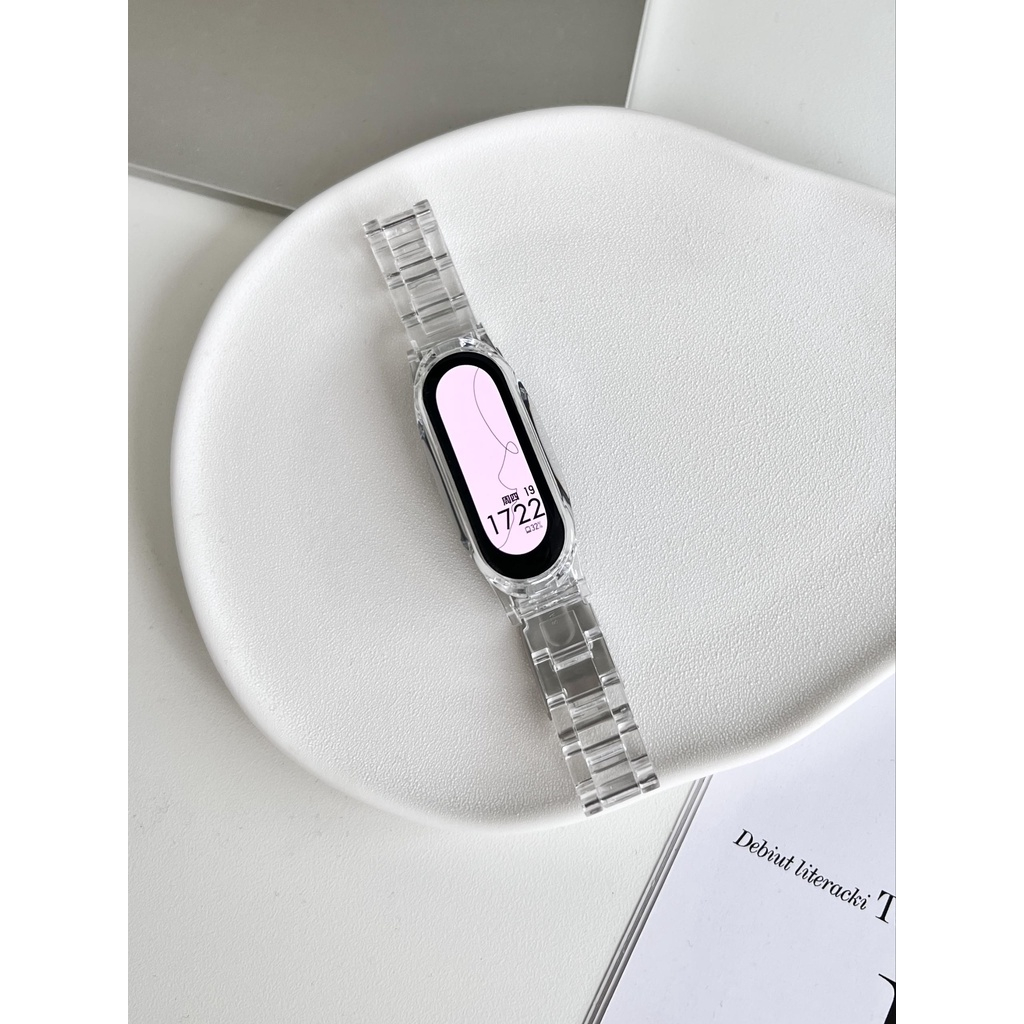 Mi Band Strap Candy Strap Xiaomi Band 3 4 5 6 7 Transparent Strap