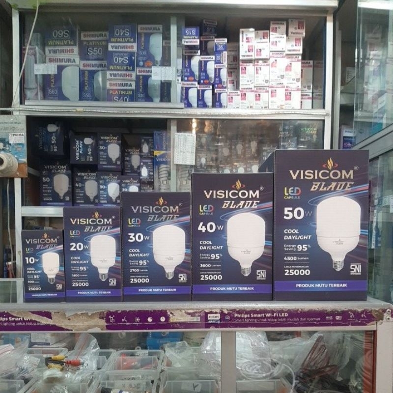 Bohlam LED VISICOM BLADE Lampu LED Garansi murah Berkualitas 100% Original