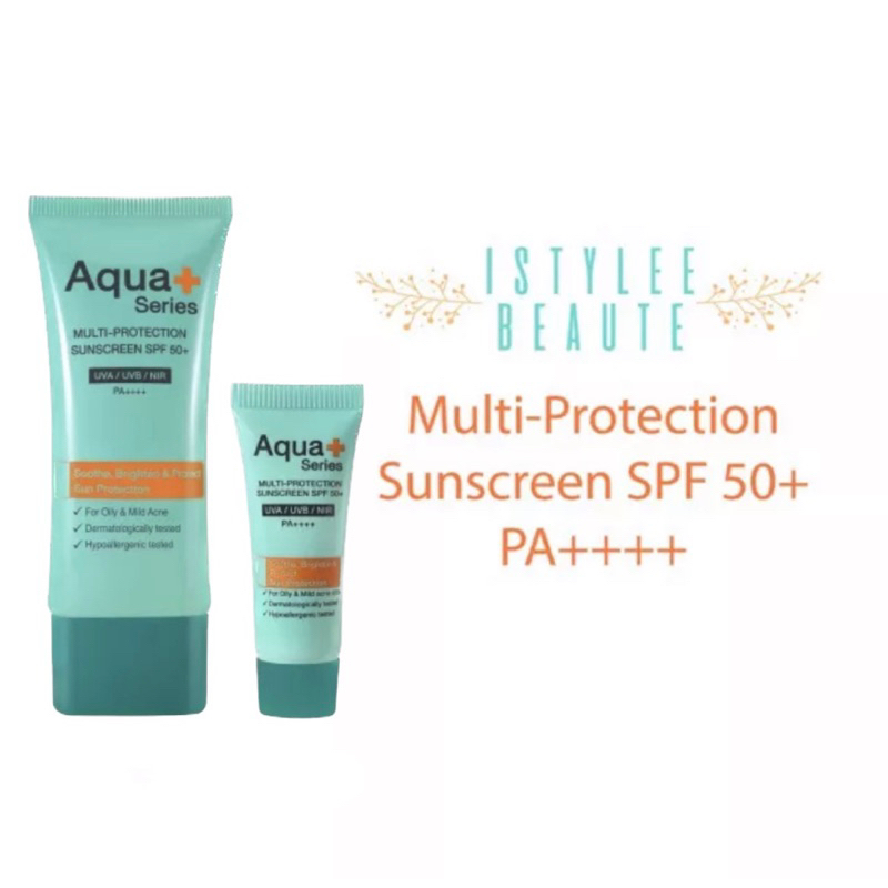 Aqua+ Series Multi Protection Sunscreen SPF 50+ - Aquaplus