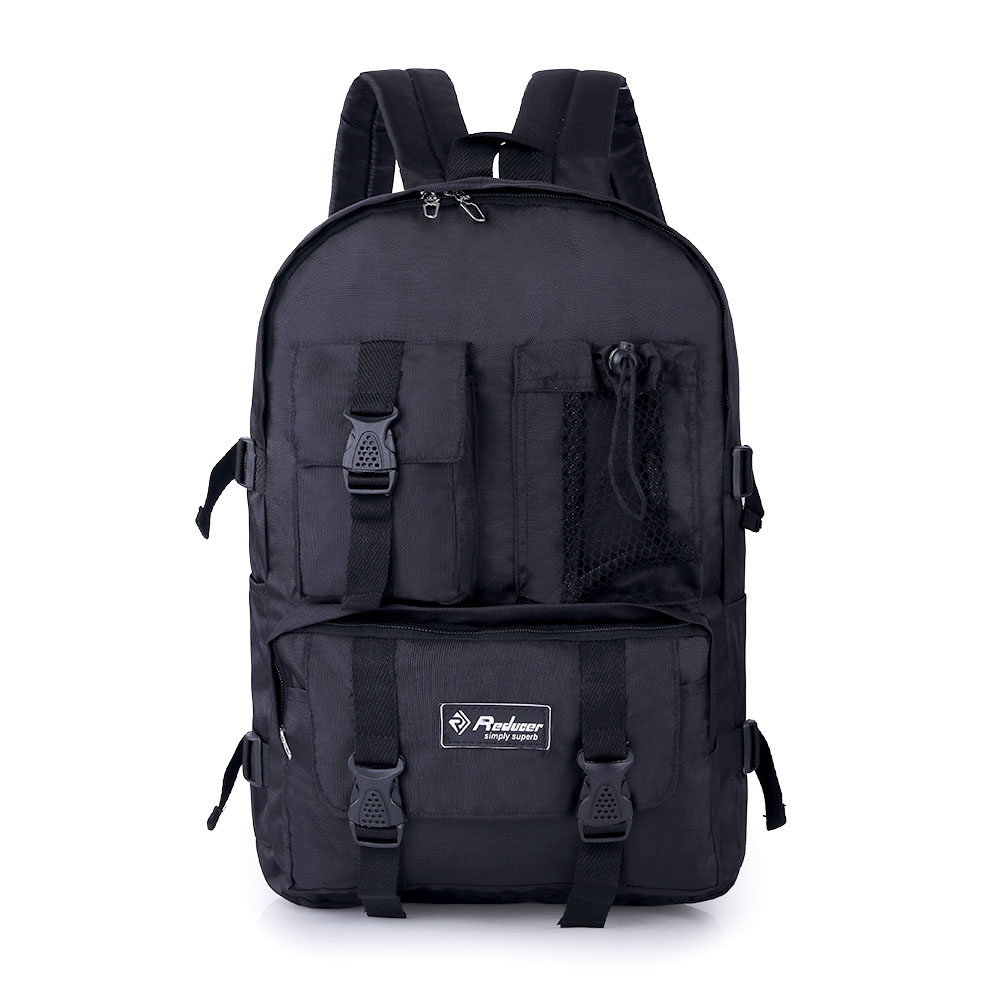 Tas Ransel Backpack Pria Hitam 031