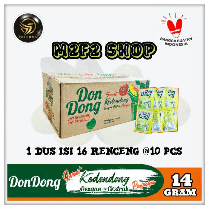 

Dondong Minuman Serbuk Sweet Kedondong Sachet - 14 gr (Kemasan Karton)