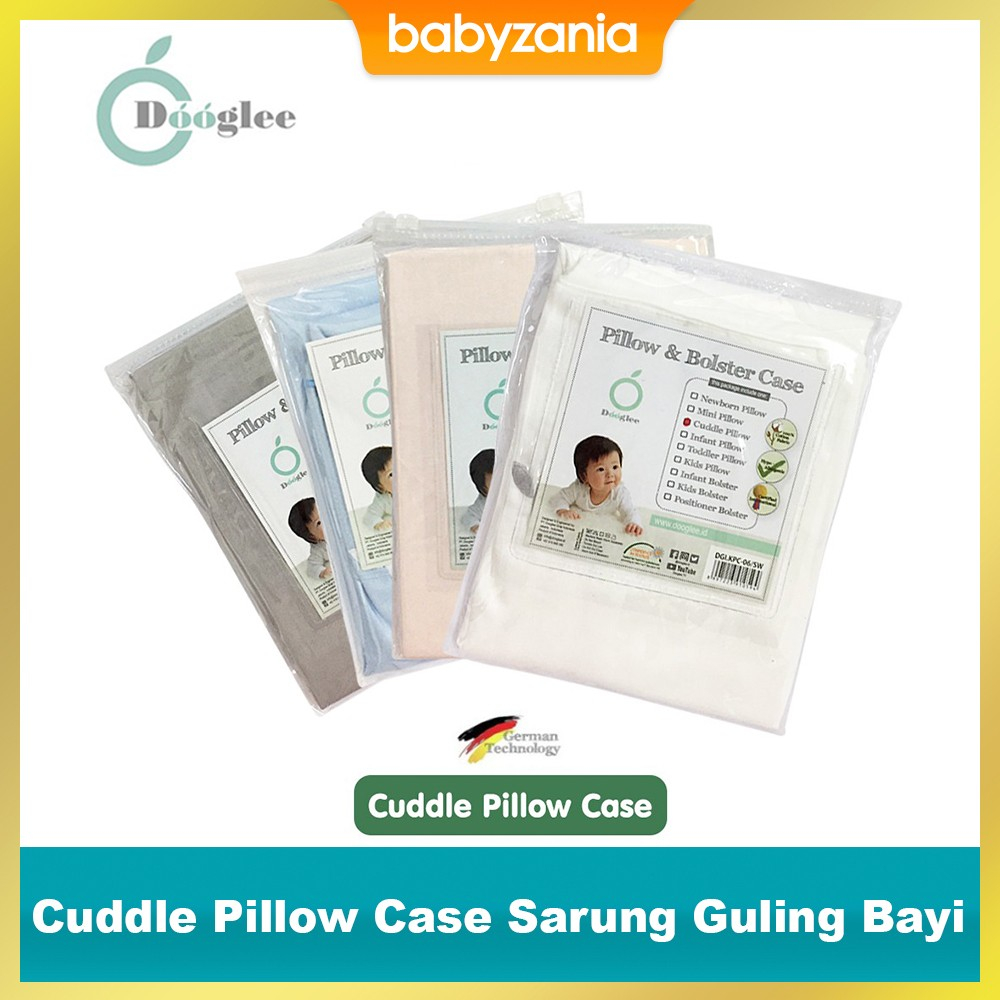 Dooglee Cuddle Pillow Case  Sarung Guling Bayi (Tersedia Pilihan Warna)