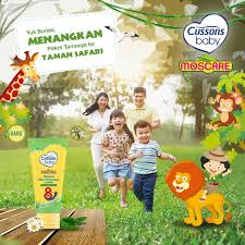 *NEW ARRIVAL* Cussons Baby Moscare Natural Skin Protection Lotion - 50 gr 50gr / 100 gr 100gr - Cream Mosquito Anti Nyamuk