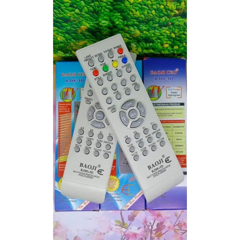Remote televisi Tabung