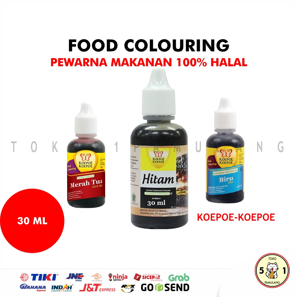 

KOEPOE PEWARNA MAKANAN 30ml FOOD COLOURING