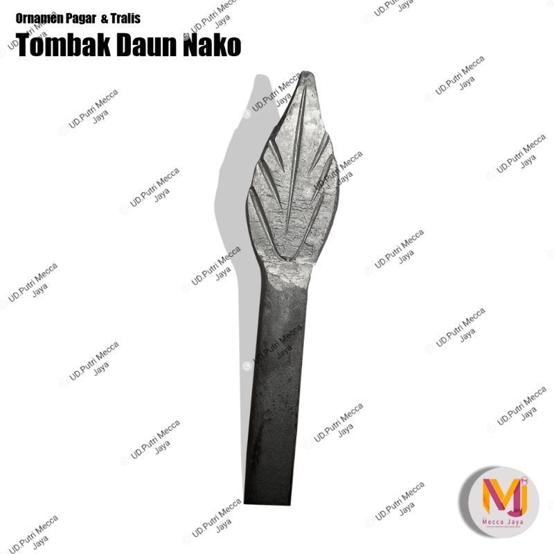 Ornamen Pagar Besi T.Daun Nako 16mm