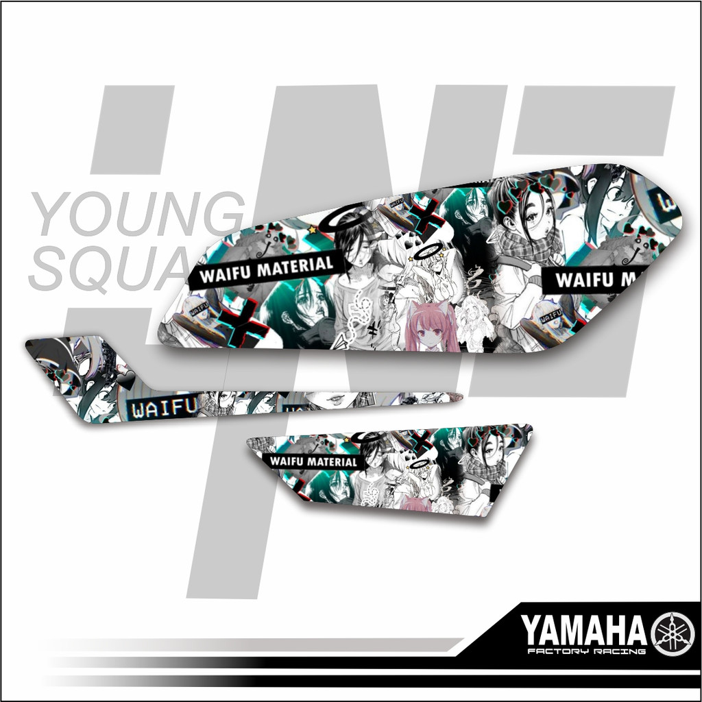 Striping Rx Spesial Variasi - sticker Motor Variasi RX SPECIAL YOUNG SQUAD 115