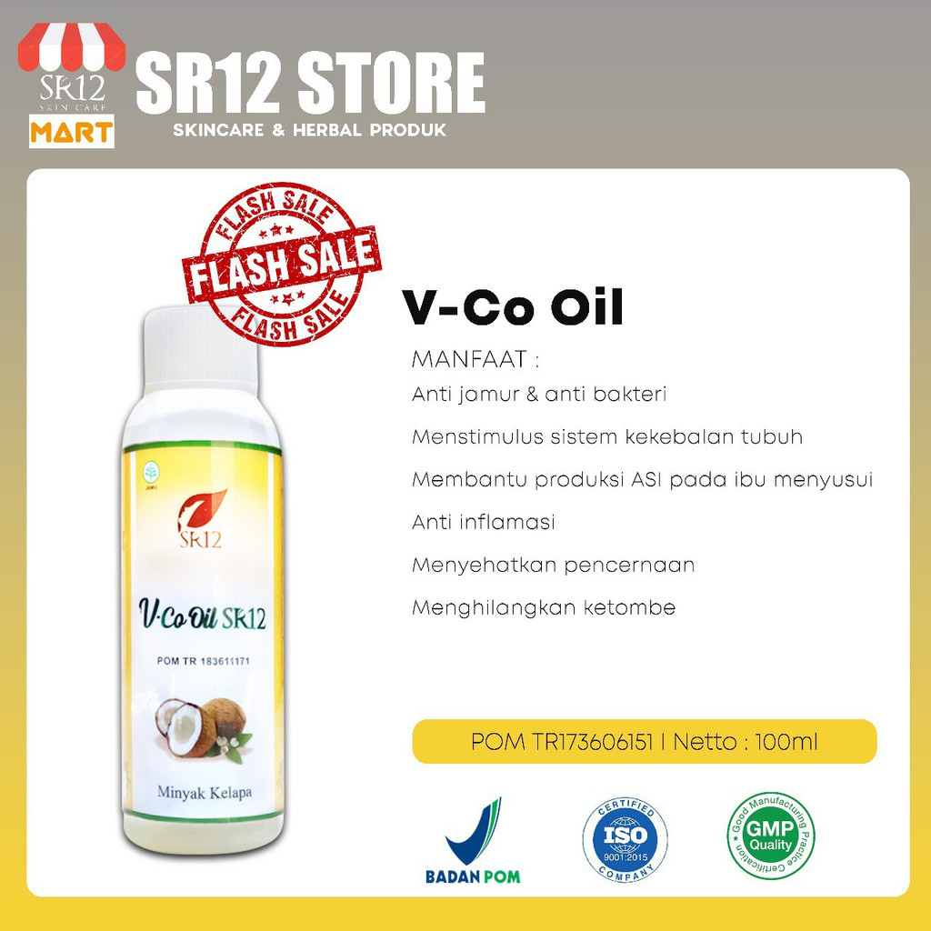 BIG SALE Virgin Coconut Oil VCO 100ml - Minyak Kelapa Murni 100% Menyuburkan rambut | Meningkatkan metabolisme dan kesehatan pencernaan | Makeup waterproof dan banyak lagi.