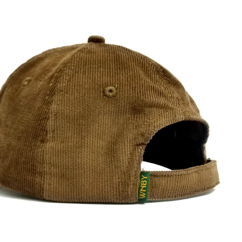 Topi Pria Polocap Korduroy Baseball Hat Corduroy