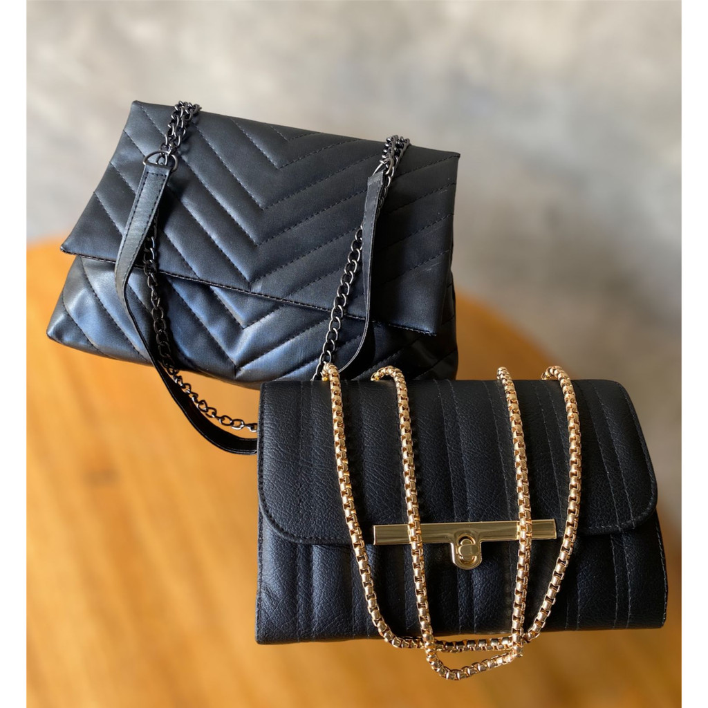 Paket Hemat 2 Tas Rantai Divin Rakana Slingbag