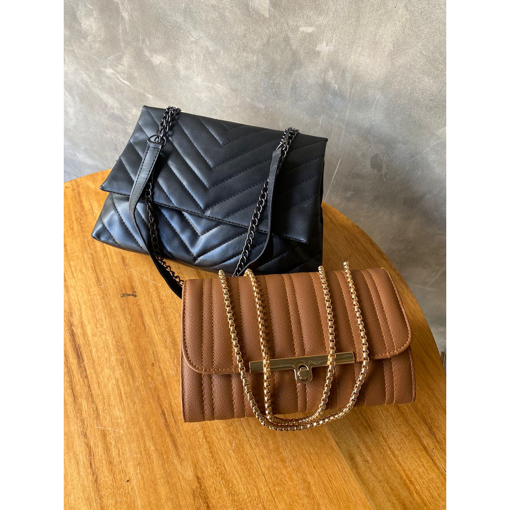 Paket Hemat 2 Tas Rantai Divin Rakana Slingbag