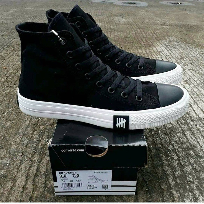 Sepatu Converse95 All Star Petir Tinggi PREMIUM Sepatu Sekolah Hitam Pria Wanita