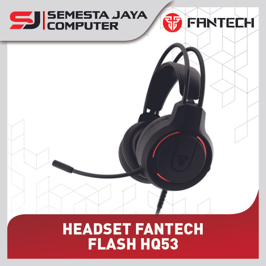 FANTECH HQ53 FLASH GAMING HEADSET 3.3MM+USB STEREO