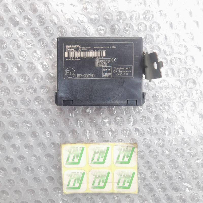 Ecu Immobilizer Toyota Avanza Daihatsu Xenia 89780-BZ140 89780-BZ141 Original