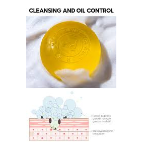 Vibrant Glamour Vitamin C Whitening Soap Facial Cleanser Deep Cleaning VC Nutrients Lightening Dark Spot Corrector Inhibiting