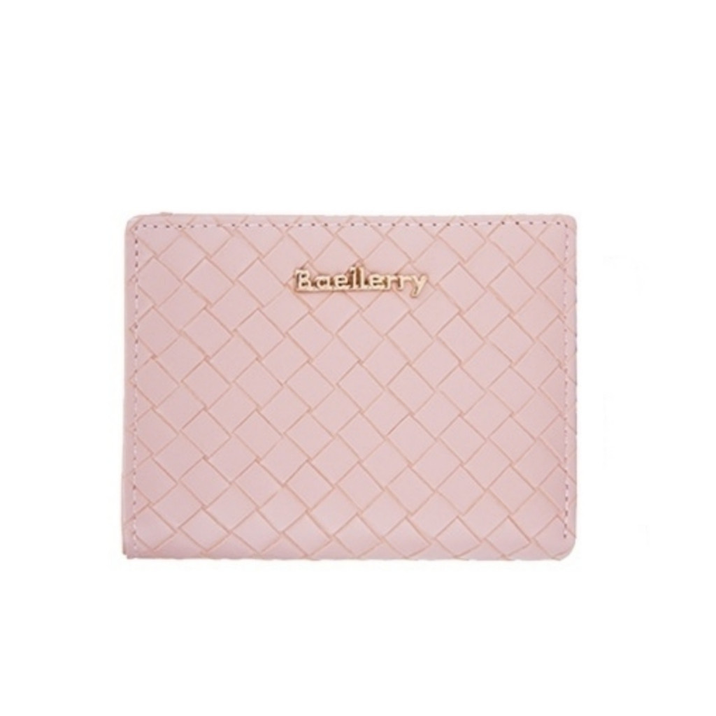 DOMPET LIPAT WANITA IMPORT BAELLERRY ORIGINAL KECIL LUCU SLOT KARTU RESLETING KOIN KULIT PINK CELADINE WA698P3 MINI CEWEK REMAJA PREMIUM TERBARU KEKINIAN KOREA MURAH FASHION