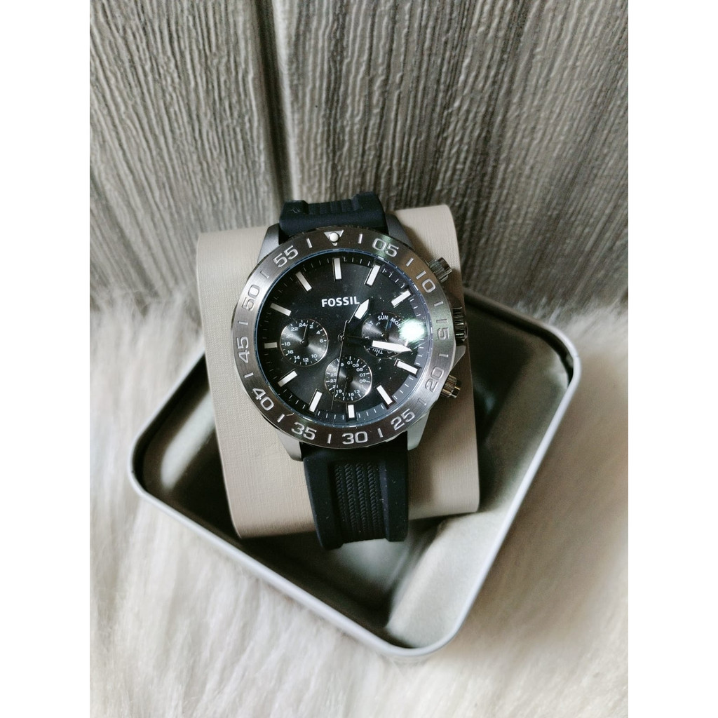 jam tangan BRANDED Bq2711 Bannon Multifunction watch Black
