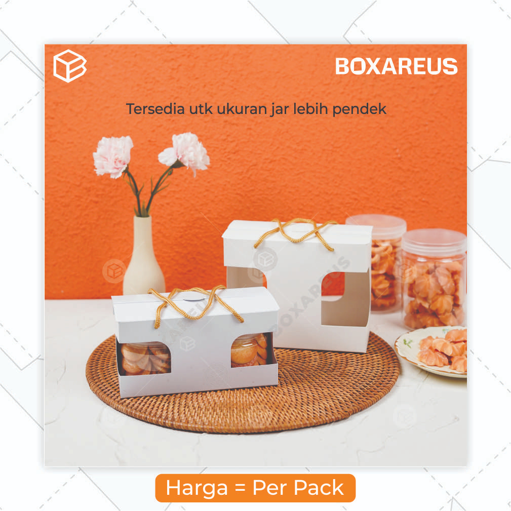 Dus Box Toples Tabung Jar 600 - 800ml Kemasan Dus Hampers Packaging | PB Duo