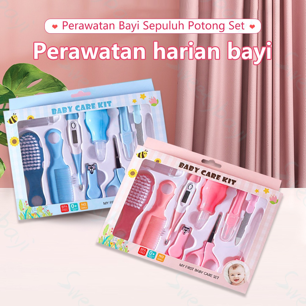 Baby Care Kit Perlengkapan Bayi 10 Set Baby Kit tools Perawatan Bayi -  BKT