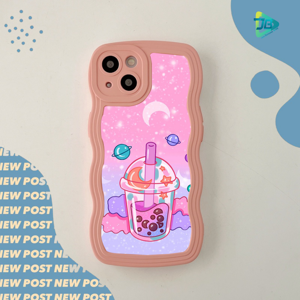 CUSTOM SOFTCASE SILIKON GELOMBANG WAVY CUSTOM MiXX VIVO Y12 Y15 Y17 Y15S Y16 Y02S Y20 Y12S Y20S Y33S Y21 Y22 Y30 Y50 Y35 2022 Y51 2020 Y53S Y53 Y71 Y75 Y83 Y91 Y93 Y91C Y1S V5 V7+ V21 V23E V25 PRO S15 JB8850