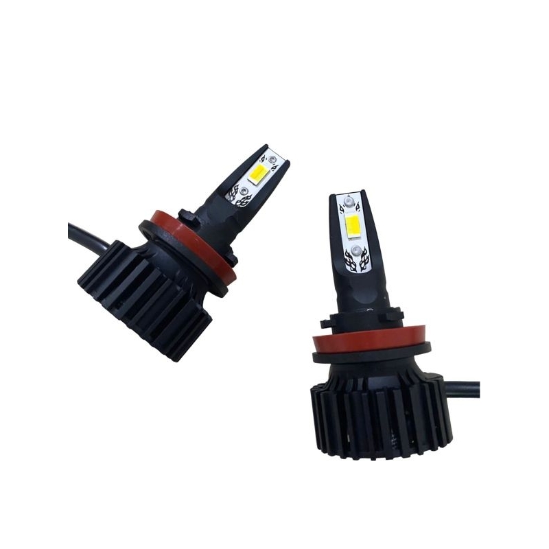 Foglamp Led Mobil 3 Warna Lampu Led Mobil 3 Warna H8 H9 H11 HB3 HB4 Bergaransi 2 Pcs