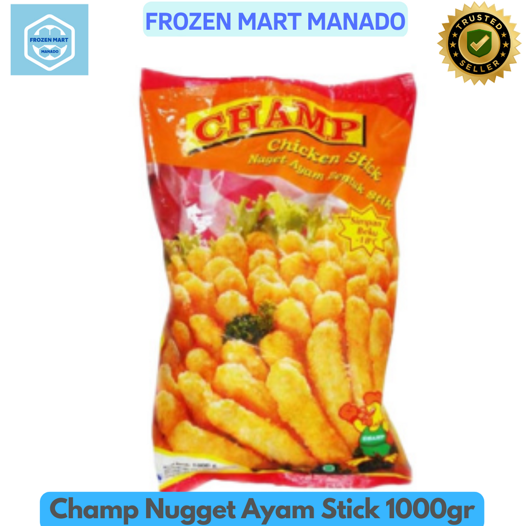 

Champ Nugget Ayam Stick 1000gr - Frozen Mart Manado (Frozen Food Manado)